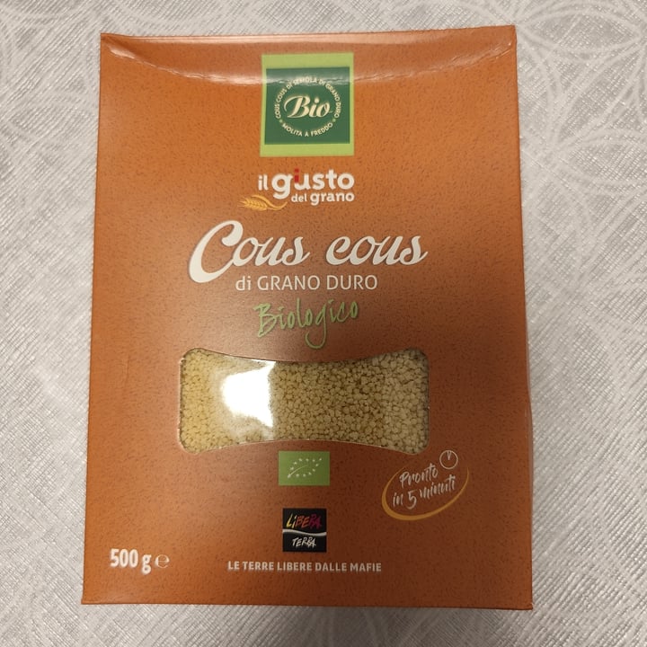 photo of Il gusto del grano Cous Cous Di Grano Duro Biologico shared by @sam81 on  09 Jul 2022 - review