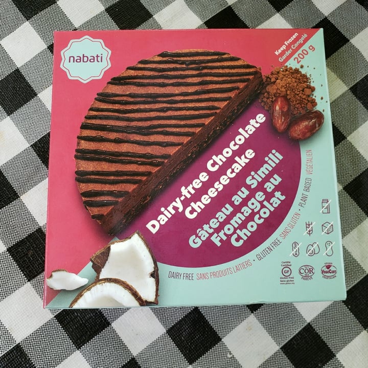 photo of Nabati Dairy Free Chocolate Cheesecake shared by @sameekinz on  19 Jul 2020 - review