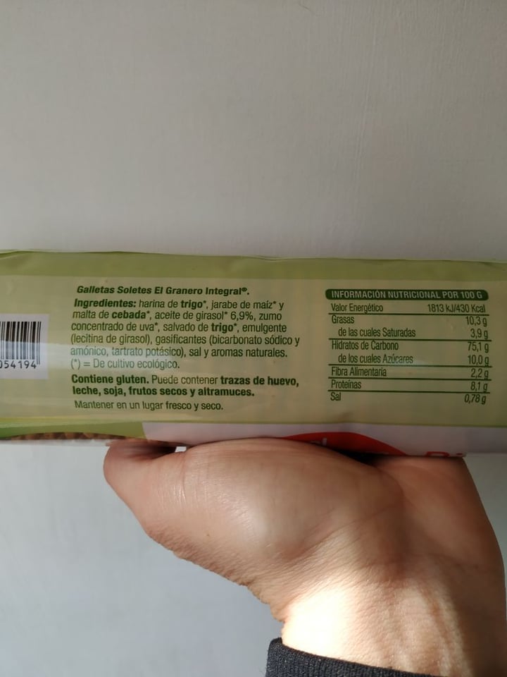 review photo of El Granero Integral Galletas Soletes shared by @daviliko on 04 Apr 2020 - review