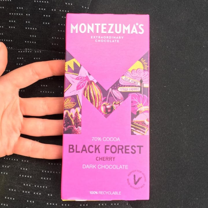 photo of Montezuma's Black Forest - 70% Cocoa Cherry Dark Chocolate shared by @salsedine on  31 Jul 2022 - review