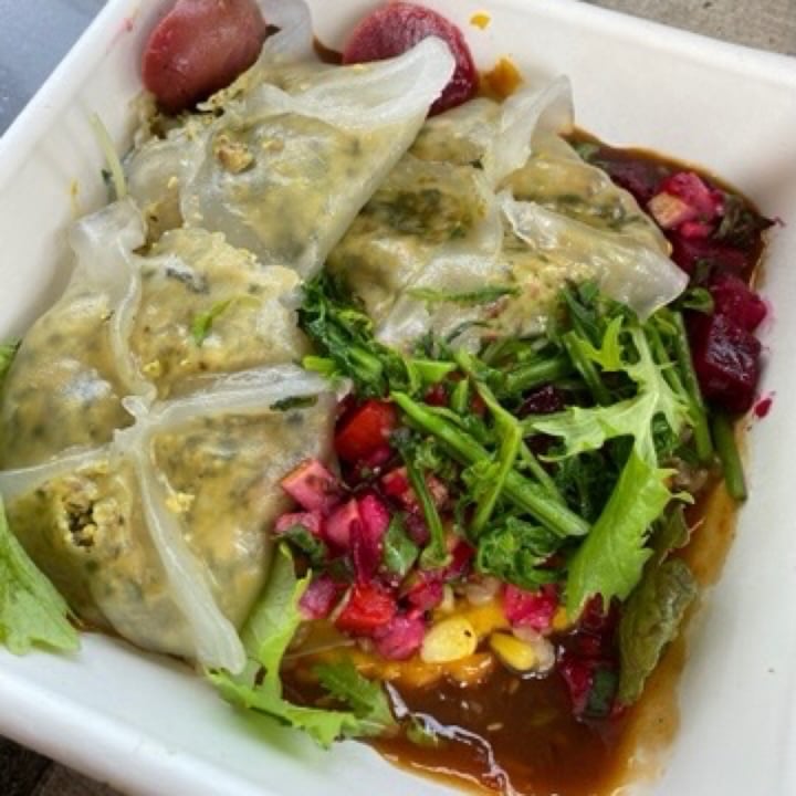 review photo of Juicy Brew Little Glass Shack Dumplings shared by @lauraagarrison on 18 Oct 2020 - review