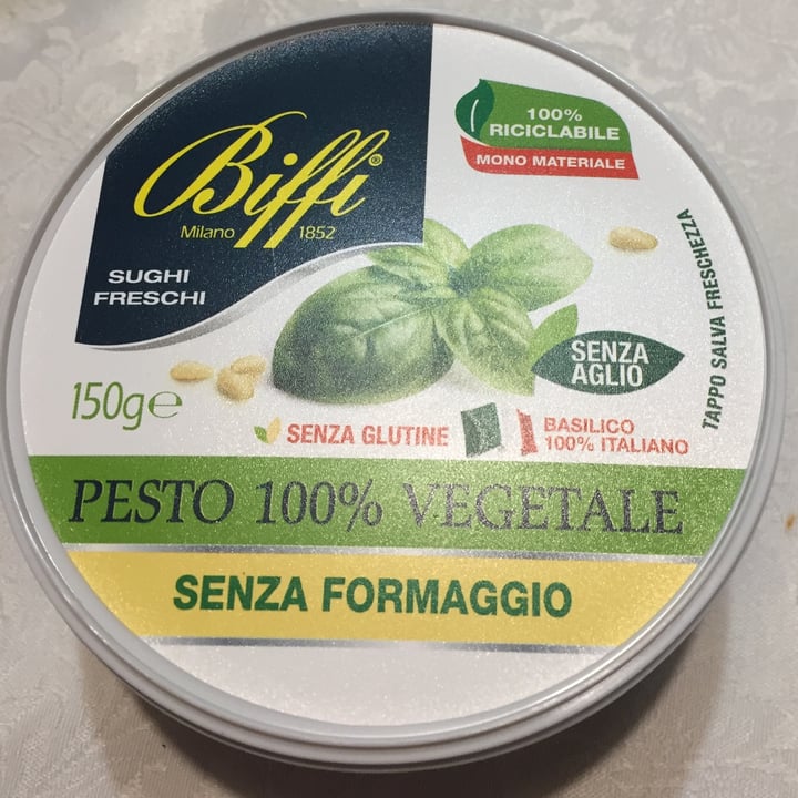 review photo of Biffi Pesto 100% Vegetale Senza Formaggio shared by @erica0787 on 13 Mar 2022 - review