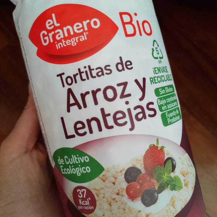 photo of El Granero Integral Gallette di riso e lenticchie shared by @serena81 on  14 Apr 2022 - review