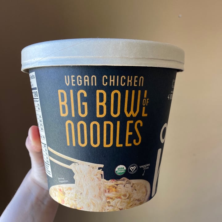 photo of Ocean's Halo Big Bowl of Noodles (Vegan Chicken Flavor) shared by @vegpaige on  13 May 2020 - review