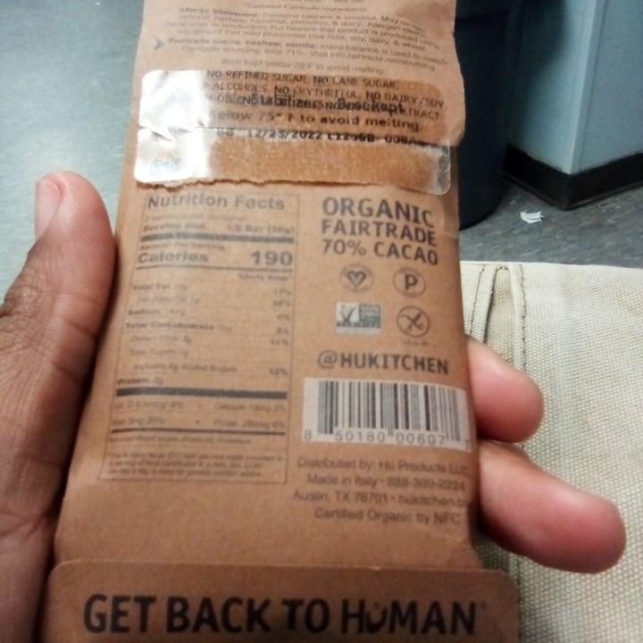 photo of get back to human Cashew Butter shared by @x9flourishing on  06 Sep 2022 - review