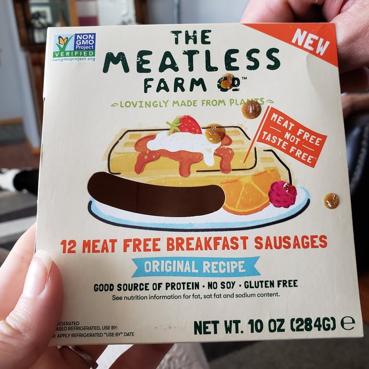 photo of Meatless Farm Breakfast Sausages shared by @jenicalyonclapsaddle on  27 May 2021 - review