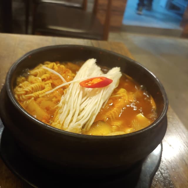 Photo of the dish “Budae jjigae / Army stew”