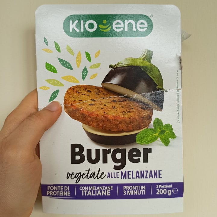 photo of Kioene Burger alle melanzane shared by @giannaaa on  14 Nov 2021 - review