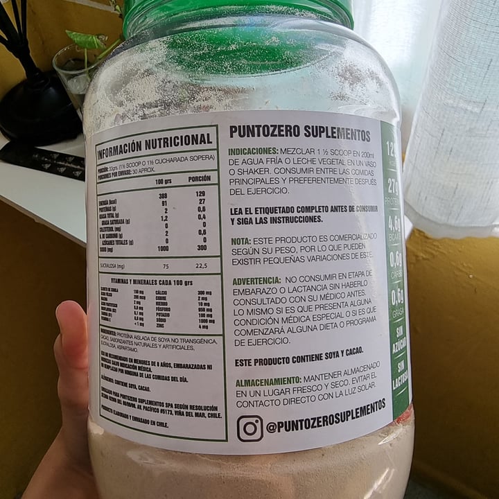 review photo of Puntozero Suplemento Proteínas shared by @lyaluna on 07 Apr 2021 - review