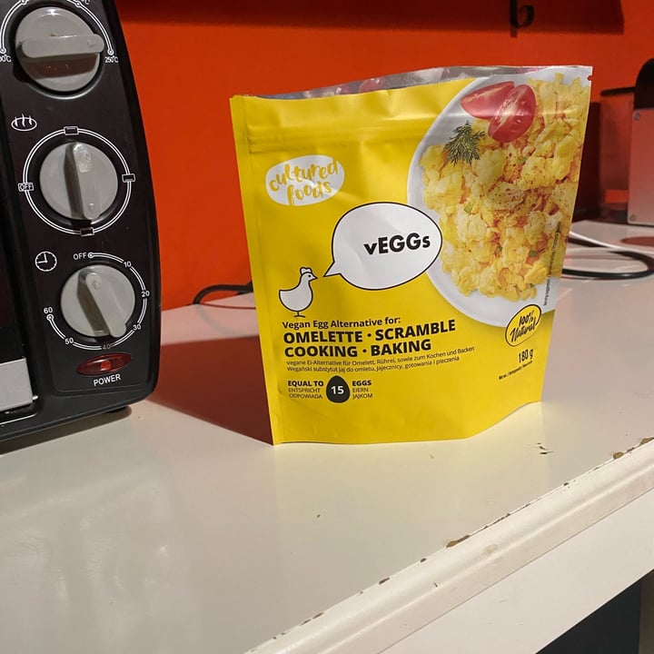 photo of Cultured Foods Vegan Egg Alternative For Omelette, Scramble, Cooking, Baking shared by @elsinore on  01 Sep 2022 - review