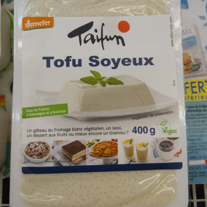 photo of Taifun Tofu soyeux shared by @napkinring on  20 Nov 2021 - review