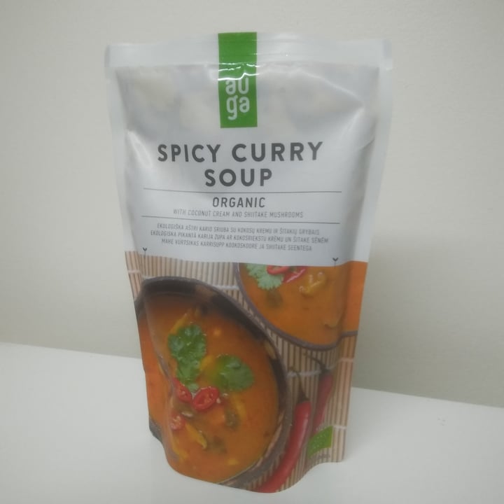 photo of Auga Spicy curry soup shared by @veganadam on  13 Jun 2021 - review
