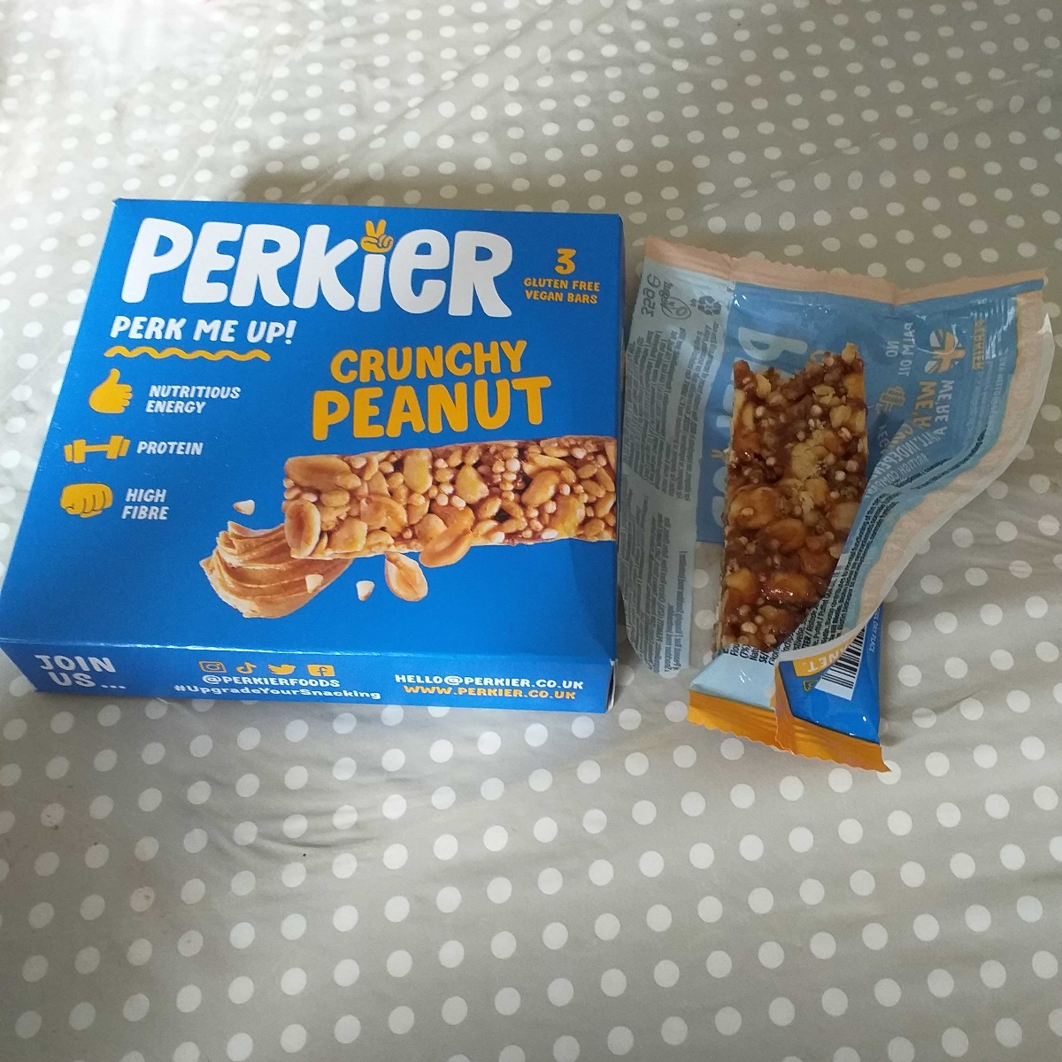 Perkier Crunchy Peanut Bar Reviews abillion