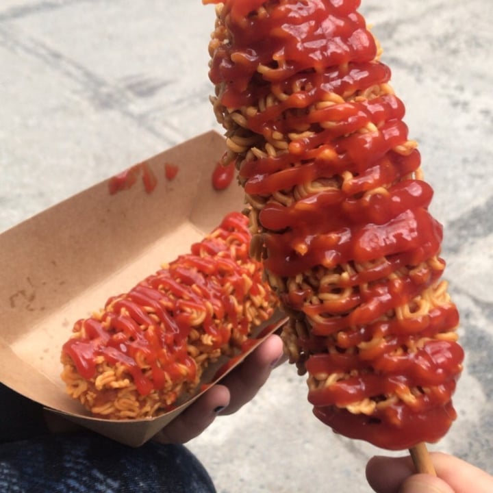 photo of Chungchun Kogo Coreen Hotdog vegan shared by @malcolmcg on  17 Apr 2022 - review