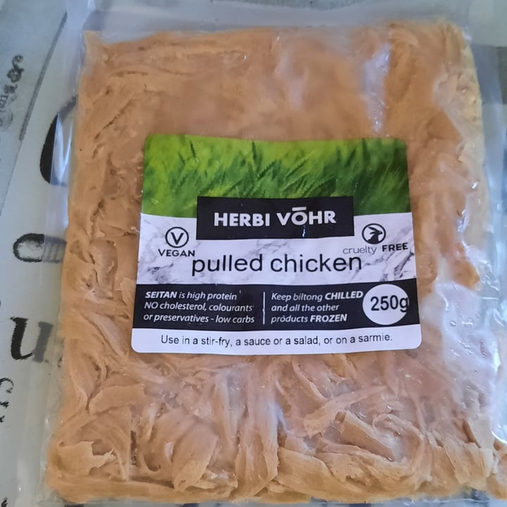 photo of HERBI VŌHR Pulled chicken shared by @ahimsasunflower on  02 Jan 2021 - review