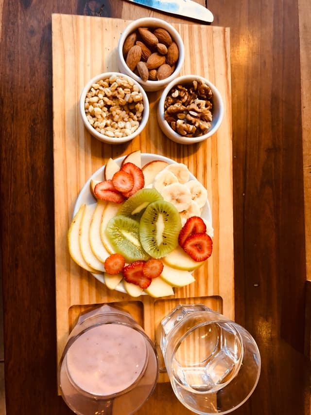 「Desayuno/Merienda Vegano」の料理の写真
