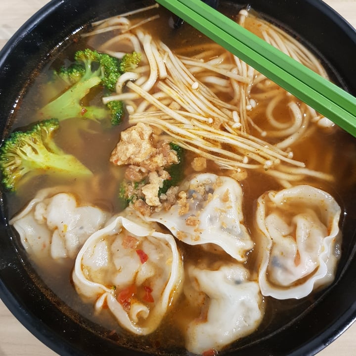photo of Botanict Mala Dumpling Noodle soup shared by @shanna on  08 Dec 2020 - review