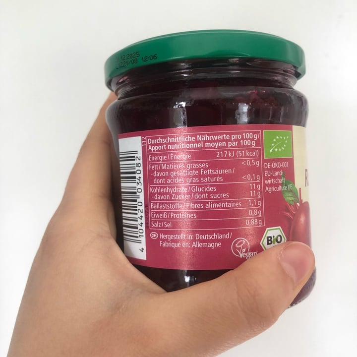 photo of Alnatura Rote Bete shared by @luciafinotello on  10 Apr 2022 - review