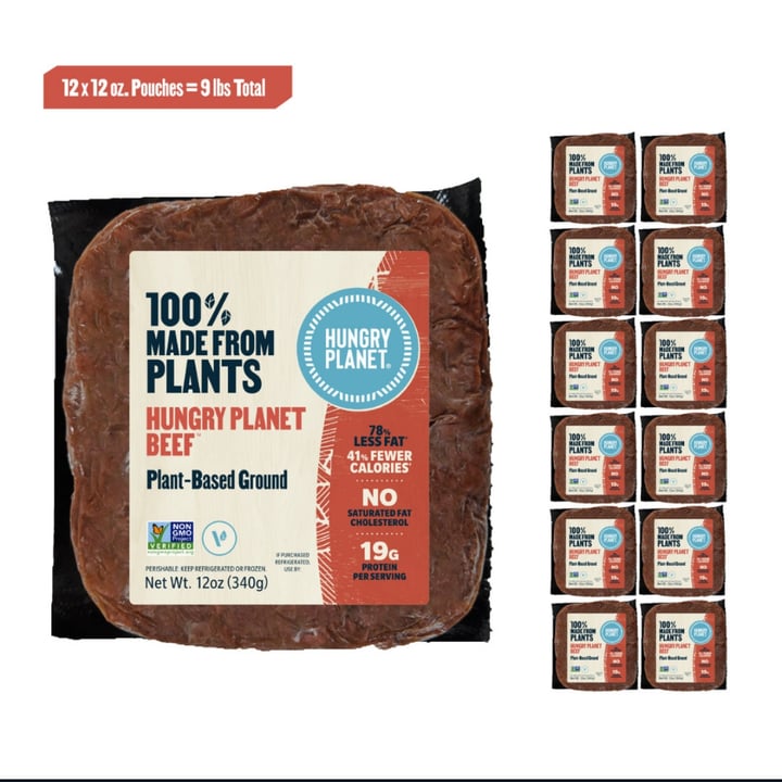 photo of Hungry Planet Hungry Planet Plant-Based Ground Beef shared by @cmcdade75 on  07 May 2022 - review