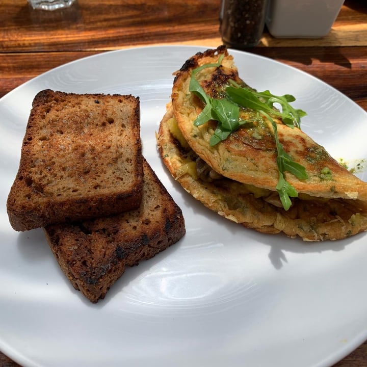 photo of The Courtyard Café Courtyard vegan omelette shared by @mailidyer on  25 Nov 2019 - review