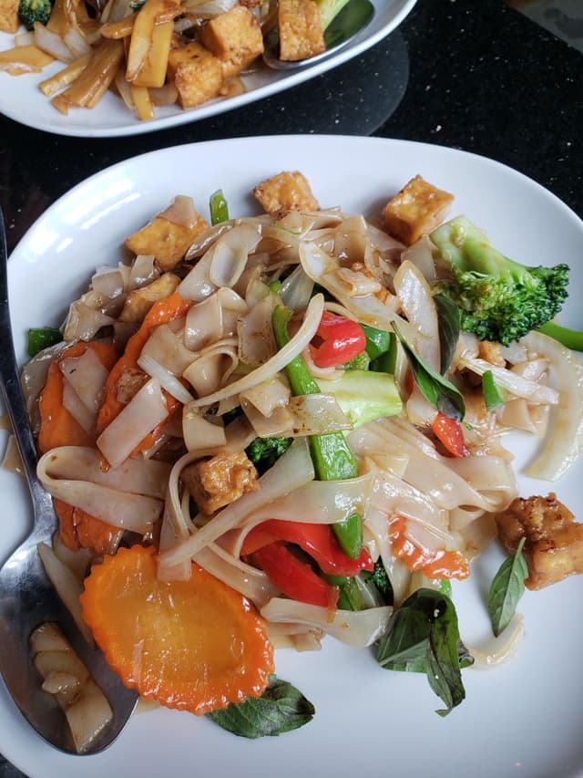 Photo of the dish “Vegan Basil Noodles”