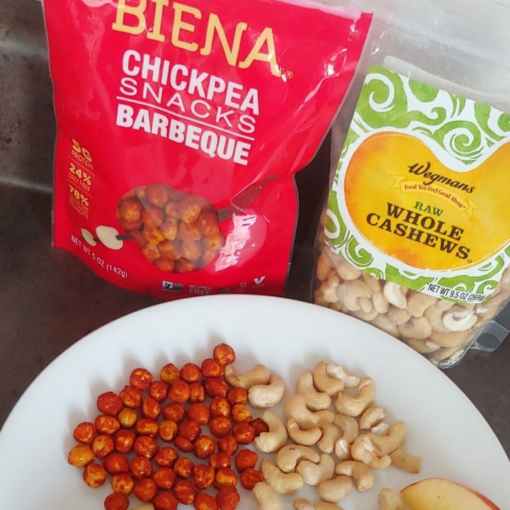 review photo of Biena Snacks Chickpea Snacks Barbeque shared by @vecanter on 11 Jul 2020 - review