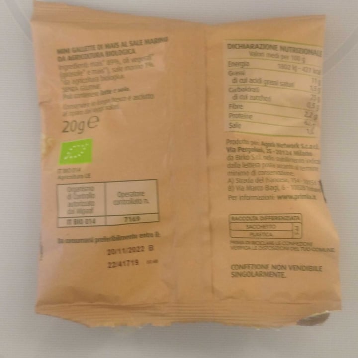 review photo of Via verde Bio primia Triangoli di mais shared by @alimargi on 15 Apr 2022 - review