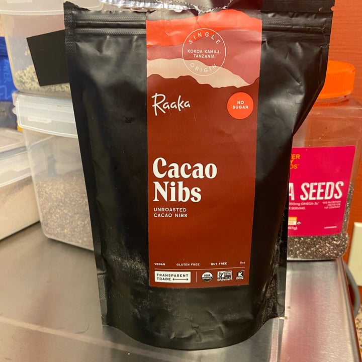photo of Raaka Cacao Nibs shared by @lisa1084 on  17 Dec 2021 - review
