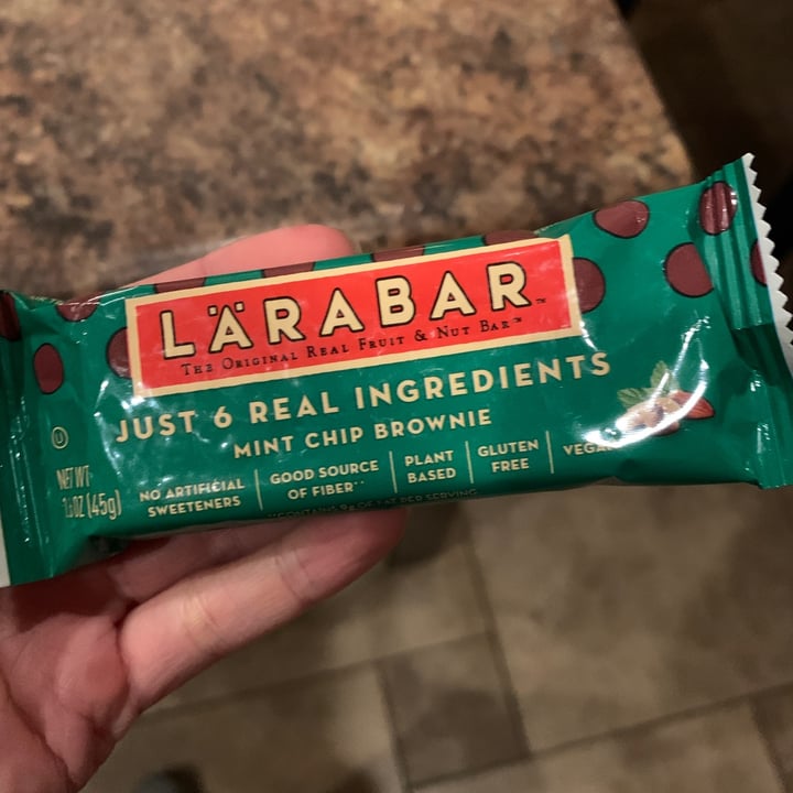 photo of Larabar Mint Chip Brownie shared by @charliefoxtrot3 on  18 Nov 2022 - review