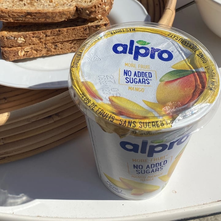 photo of Alpro Mango Yogurt (No Added Sugars) shared by @assile on  11 Sep 2021 - review