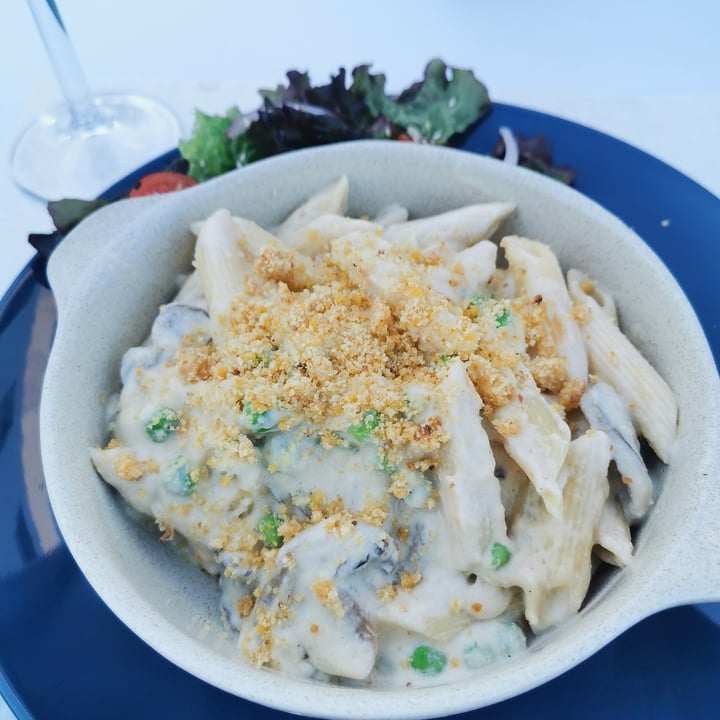 review photo of Veggie Café No Chicken Nuggets, Bifana Seitan, Carbonara shared by @veraclmartins on 02 Aug 2021 - review