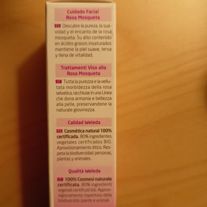 review photo of Weleda Crema Giorno Levigante shared by @beaman on 26 Jun 2022 - review