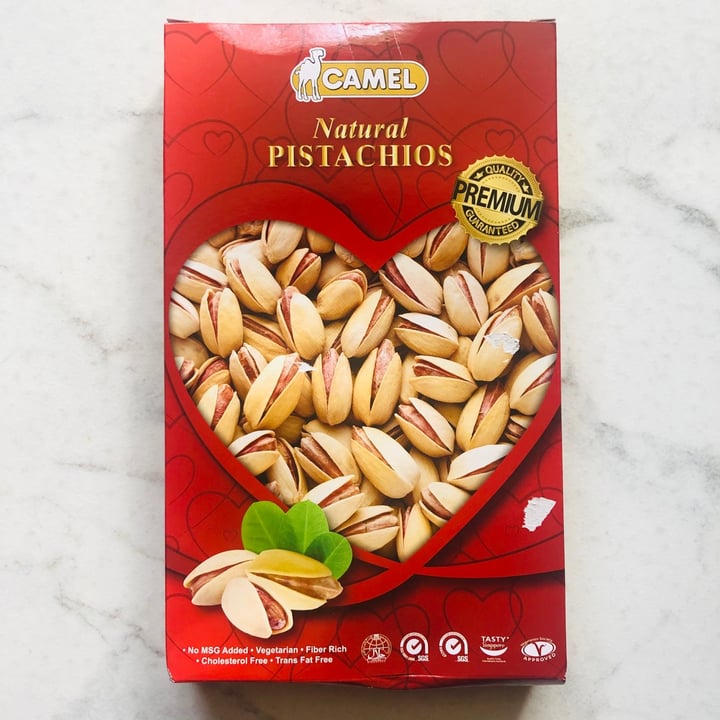 photo of Camel Pistachios shared by @consciouscookieee on  26 Jun 2021 - review