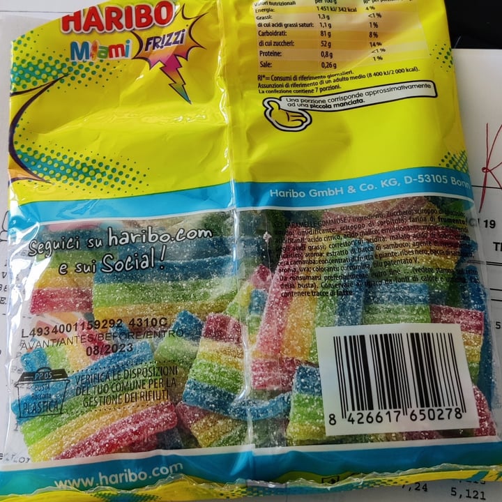 photo of Haribo Miami Frizzi shared by @michelanice on  26 Jul 2022 - review