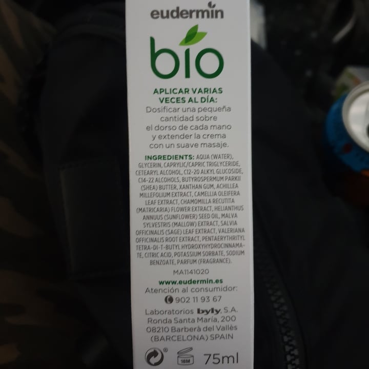 photo of Eudermin Crema De Manos Bio shared by @absolent on  19 Nov 2021 - review