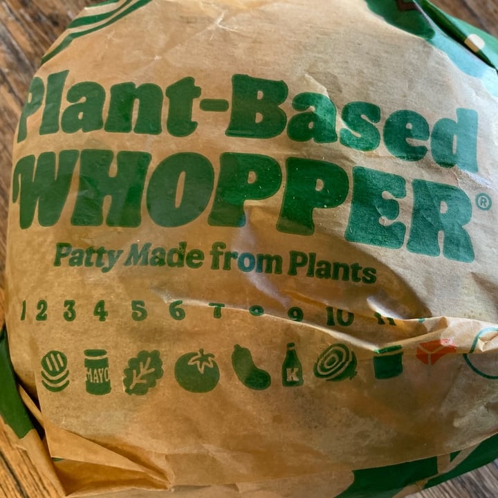 photo of Burger King Somerset Mall Plant Based Whopper shared by @rudaherselman on  20 Sep 2021 - review