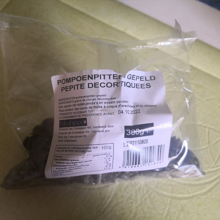 photo of freshmed Pumpkin Seeds shared by @giuliasalvi on  31 Mar 2022 - review