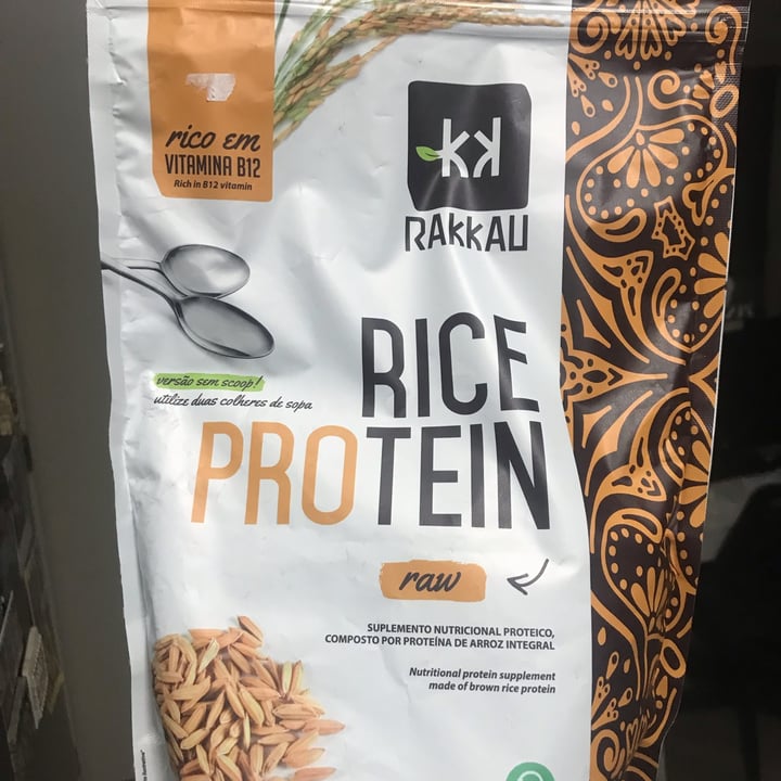 photo of Rakkau Rice Protein raw shared by @iararamos on  02 May 2022 - review