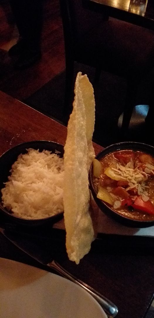 photo of Rage restaurant Vegan Curry shared by @dpwm on  12 Jan 2020 - review
