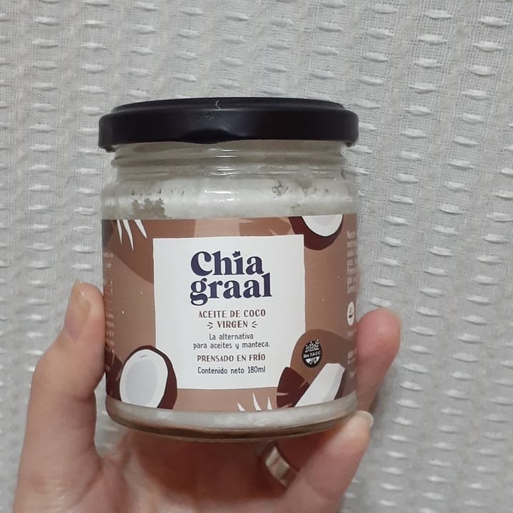 photo of Chia Graal Aceite De Coco shared by @floverburg on  22 Jun 2021 - review