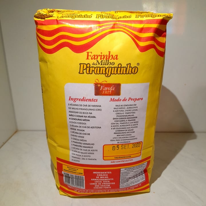 review photo of Piranguinho Farinha de Milho Piranguinho shared by @melyssarfl on 18 Jan 2022 - review