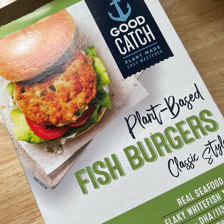 photo of Good Catch Plant-based Fishless Burgers Classic Style shared by @veggielibby on  23 Sep 2021 - review