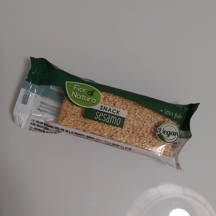 photo of Fior di Natura Snack Sesamo shared by @chiarachiolerio on  02 Feb 2022 - review