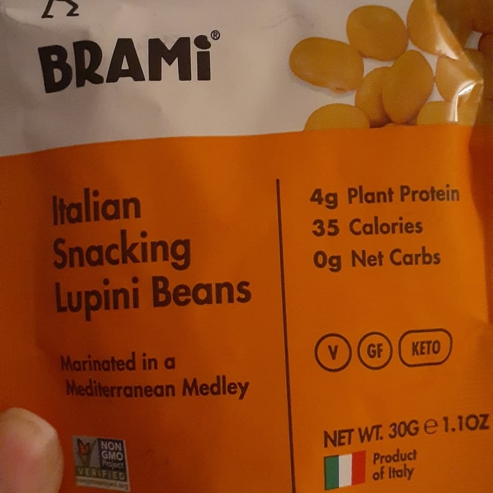 photo of Brami Italian Snacking Lupini Beans Marinated in a Mediterranean Medkey shared by @chrisdartt on  18 May 2022 - review
