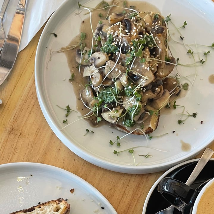 photo of Wildsprout Creamy Mushroom Toast shared by @janalinko on  22 Jul 2021 - review