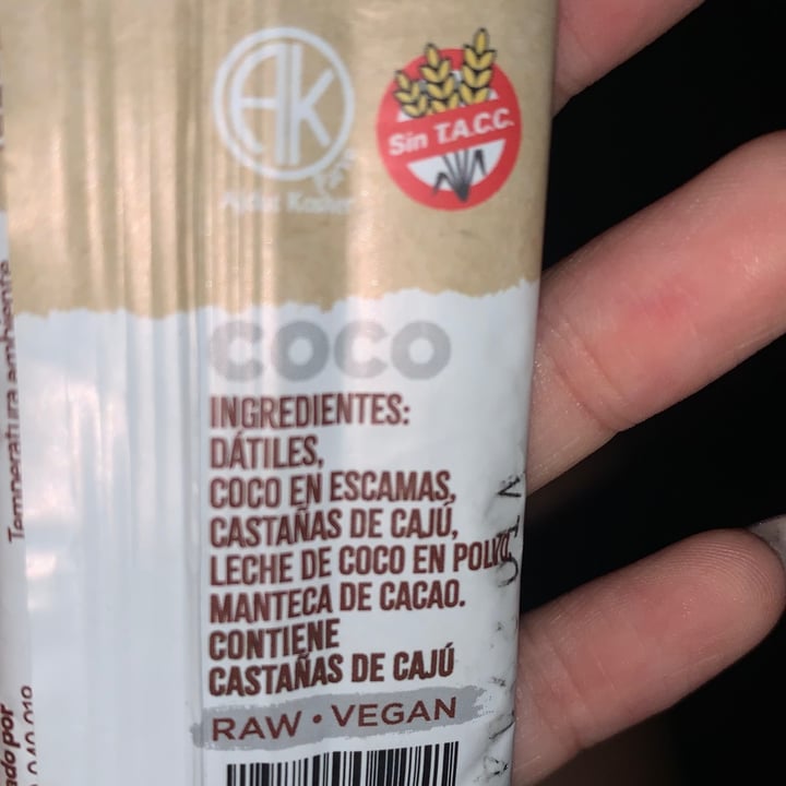 review photo of Laddubar Barra de Dátiles Coco y Castañas de Caju shared by @ariagosti on 30 May 2021 - review