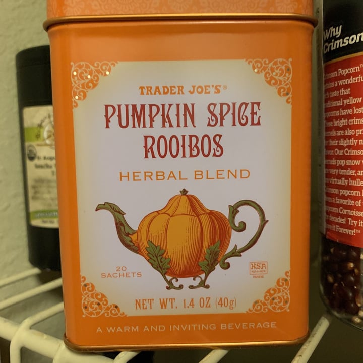 photo of Trader Joe's Pumpkin Spice Rooibos Tea shared by @mmadsen15 on  27 Sep 2020 - review