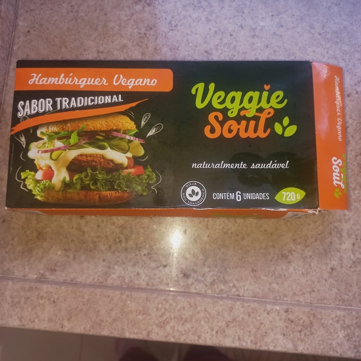 photo of Veggie Soul Hamburguer Tradicional shared by @renata17 on  18 Apr 2022 - review