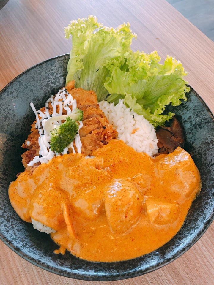 photo of Vegan Curry Rice with Mother Earth VCR Signature Curry Katsu Don shared by @cat on  01 Aug 2019 - review