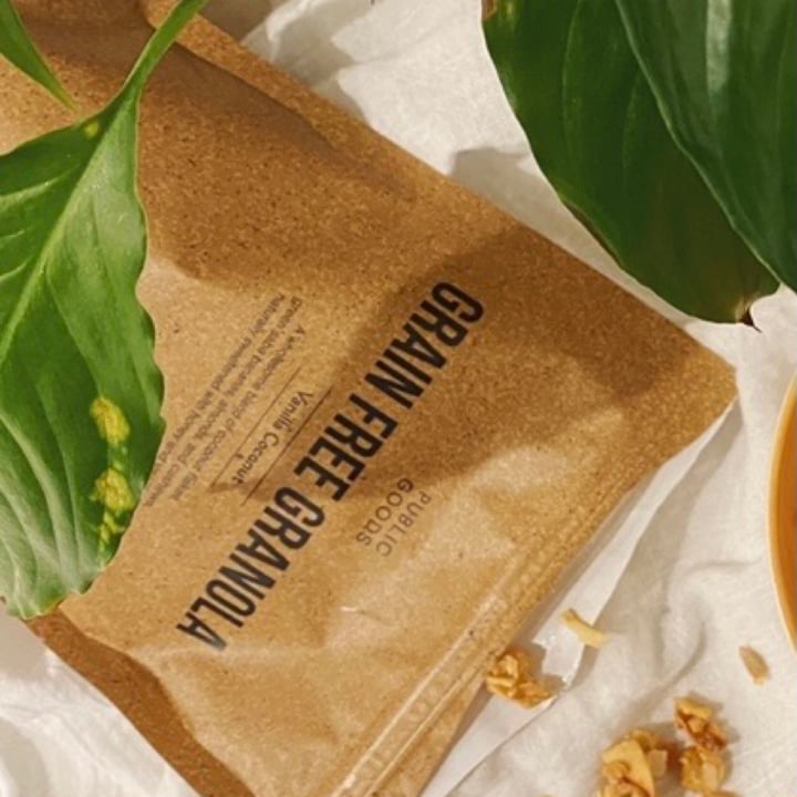 review photo of Public Goods grain free granola shared by @cecevegan on 17 Feb 2021 - review